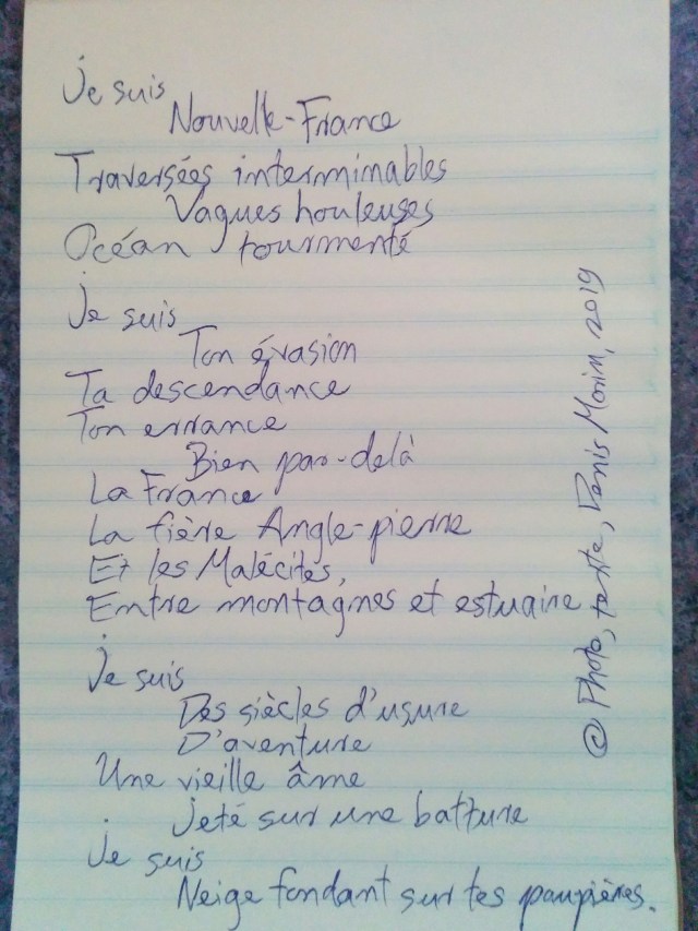 Neige sur tes paupières