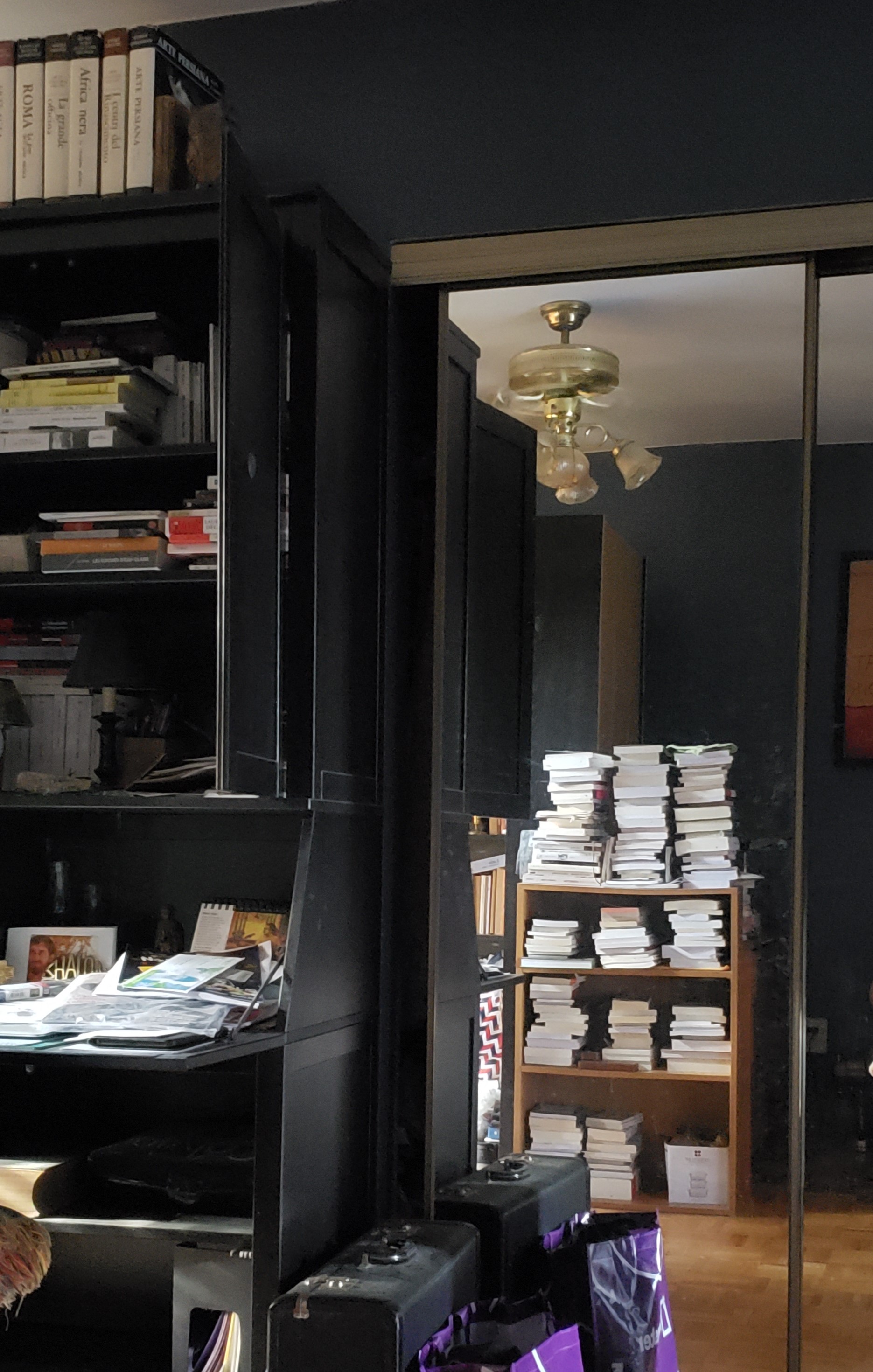 Chambre de poète-vue